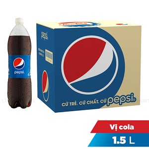 Nước Ngọt PEPSI Thùng 12 Chai 1.5L