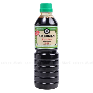 Kikkoman 43% 저소금 간장 600ML