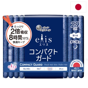 Elis Compact Guard 날개형 생리대 29cm 15매입