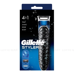 Dao Cạo Râu Gillette Styler 4 Trong 1 Đa Năng Hộp 1 Cán và 4 Đầu
