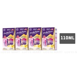 PediaSure 저당 바닐라맛 액상 영양음료 110ml x 4팩 (1~10세용)