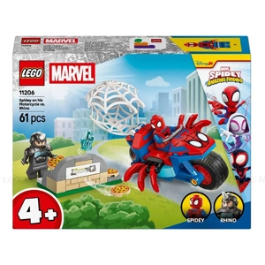 Đồ Chơi Lắp Ráp Lego Người Nhện Đối Đầu Rhino 11206