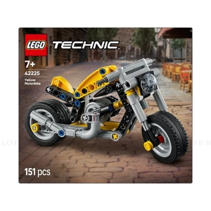 Đồ Chơi Lắp Ráp Lego Mô Tô Màu Vàng 42225