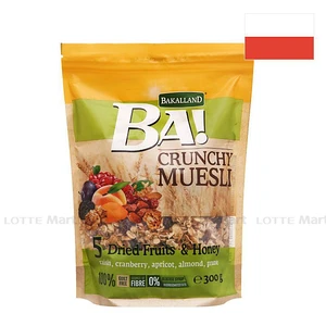 Bakalland Muesli 5 드라이 프루트 & 허니 300g