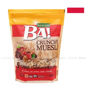 Bakalland Muesli 5그레인 크랜베리 & 허니 300g