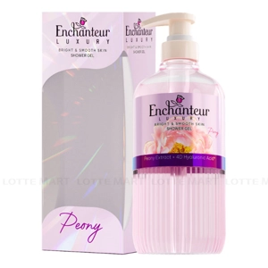 Enchanteur Luxury 피오니 향의 부드럽고 빛나는 피부를 위한 샤워 젤 450ml