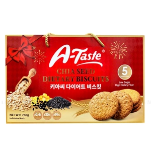 A-Taste Dietary 치아 씨드 비스킷 768G