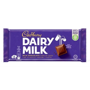 Cadbury 데어리 밀크 초콜릿 160G
