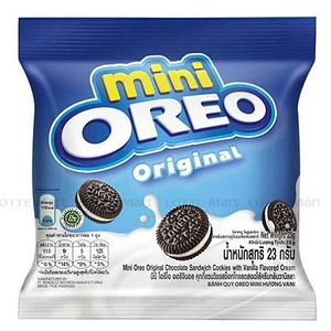 Oreo 미니 바닐라 크림 쿠키 20.4G