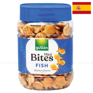 Gullón 미니 피시 모양 짭짤한 비스킷 250G