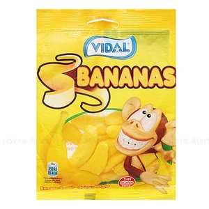 Vidal 바나나형 젤리 80G