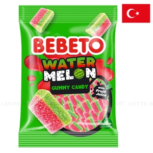 Bebeto 수박 모양 젤리 80G