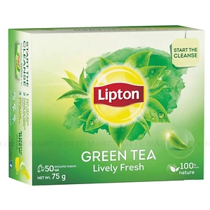 Trà Xanh Túi Lọc Lipton Tươi Mới Hộp 50 Gói 1.5G
