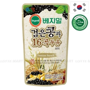 Vegemil 16가지 시리얼 및 검은콩맛 우유 190ml
