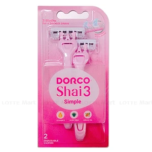 도루코 여성용 면도기 Dorco Shai 3 Simple 1