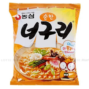 Nongshim 순한 너구리 봉자라면 120G 1