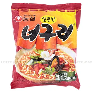 농심 얼큰한 너구리 매운맛 120G