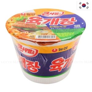 Nongshim 매운 소고기맛 라면 110G