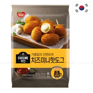 Dongwon 미니치즈핫도그 405G 1