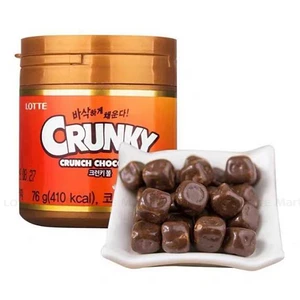 Kẹo Socola Lotte Crunch Hũ 76g