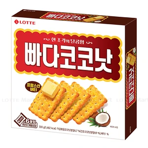 Bánh Quy Bơ Dừa Lotte Hộp 300g