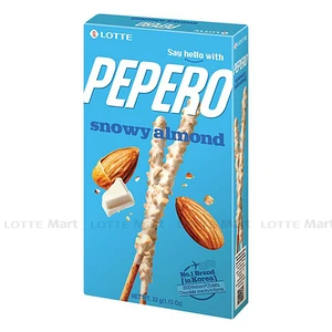 Bánh Que Lotte Pepero Snowy Almond Hộp 32g