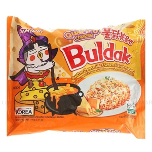Mì Khô Gà Cay Samyang VỊ Phô Mai Quattro Gói 140G 1
