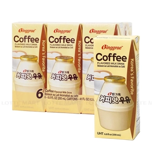빙그레 커피맛 멸균우유 (200ml x 6개입) 1