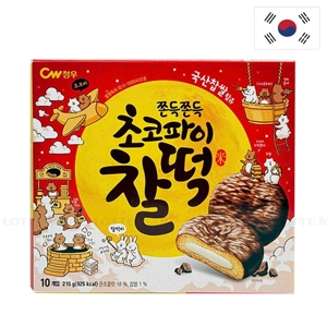 CW 찹쌀모찌 초코파이 215G 1