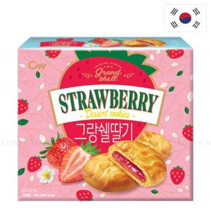 CW Shell-Shaped Cookie With Strawberry Filling 195G