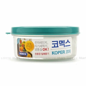 코멕스 원형 플라스틱통 660ML 1