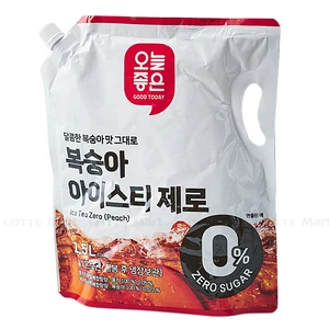 오늘좋은 제로 복숭아 아이스티 1.5L 1