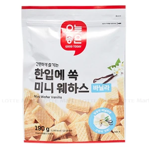 오늘좋은 미니 웨하스 바닐라 190G 1