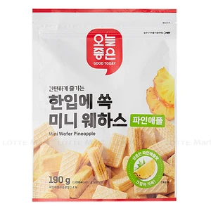 오늘좋은 미니 웨하스 파인애플 190G 1