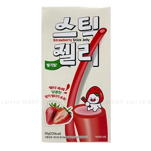 Kunyoung 딸기맛 스틱 젤리 60g