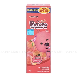 Pororo 복숭아맛 치약 70G 1