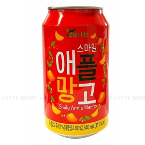 Yeon Ho 망고 사과맛 탄산수 340ml 1