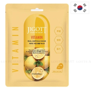 Jigott 비타민 리얼 앰플 마스크 27ml