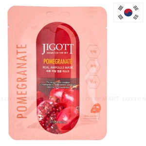 Jigott Pomegranate Real Ampoule 마스크 27ml