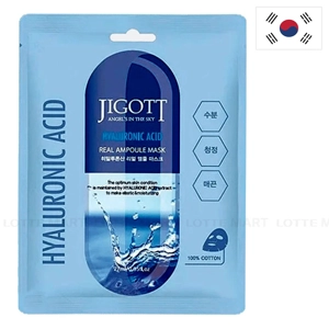 Jigott 히알루론산 리얼 앰플 마스크팩 27ml