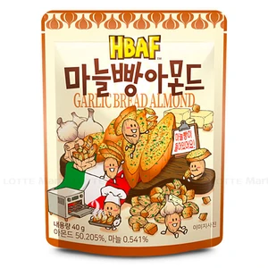 Hạnh Nhân Và Bánh Mì Bơ Tỏi HBAF Gói 40g