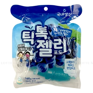 Tiktok 포도맛 젤리 160g 1