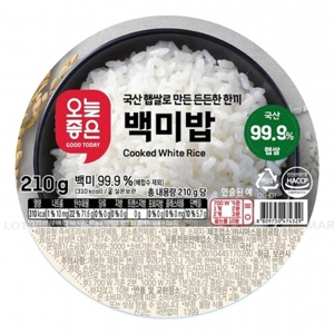 오늘좋은 횐쌀밥 210G