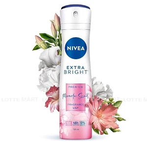 Nivea 엑스트라 브라이트 미라클 스위트 릴리향 데오드란트 스프레이 150ml 1