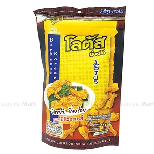 Dorkbua Lotus 치킨다리 바비큐 & 미역 스낵 110G 1
