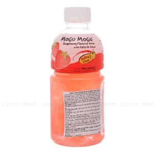 Mogu Mogu 음료 딸기와 코코넛 젤리맛 320ML 1