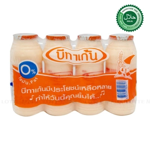 Lốc 4 Chai Sữa Chua Uống Betagen Hương Cam 140ml
