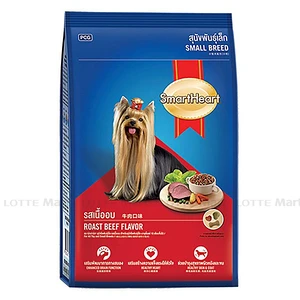 SMARTHEART 강아지 사료 구운 쇠고기 1.3KG 1