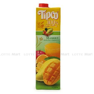 Tipco 혼합 과일즙 망고맛 100% 1L 박스