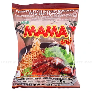 마마 소고기조림맛 라면 60G 1